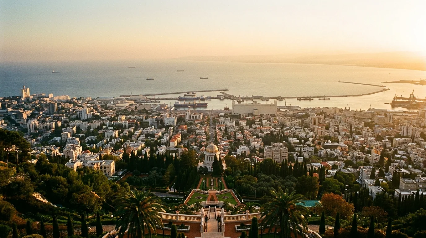 נוף פנורמי של חיפה לקראת מכירת דירה
